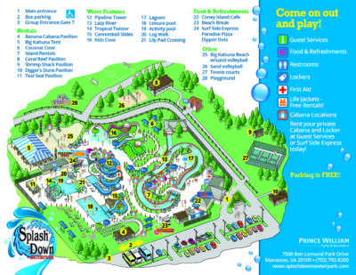 Park Map – SplashDown Waterpark